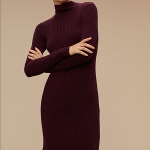 Aritzia sweater dress like new xxs xs 0 stretchy